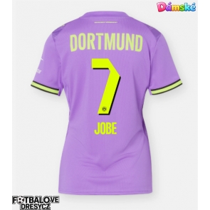 Borussia Dortmund Jobe Bellingham #7 Dámské Alternativní Dres 2026-27 Krátký Rukáv Borussia Dortmund Jobe Bellingham #7 Dámské Alternativní Dres 2026-27 Krátký Rukáv
